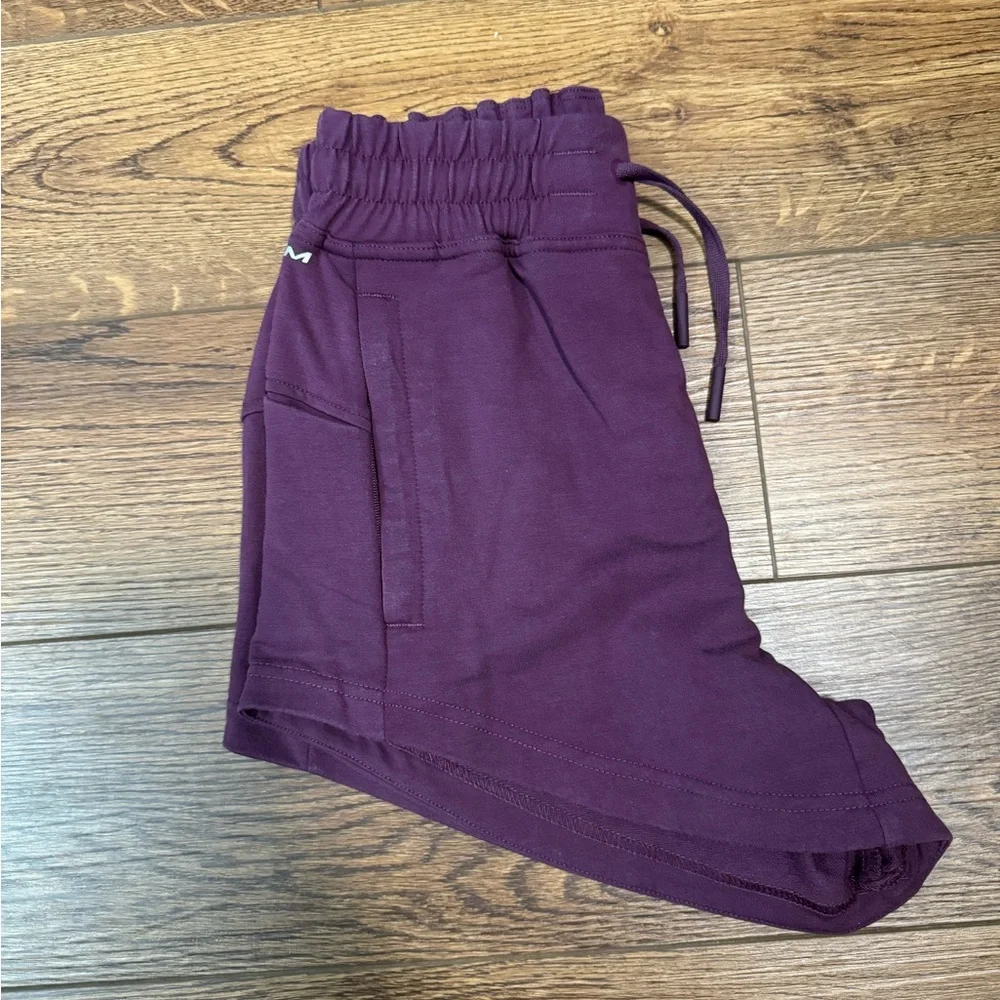 1st Phorm Shorts Women's XS Purple Comfy Athletic 1P Drawstring Casual - Picture 2 of 5